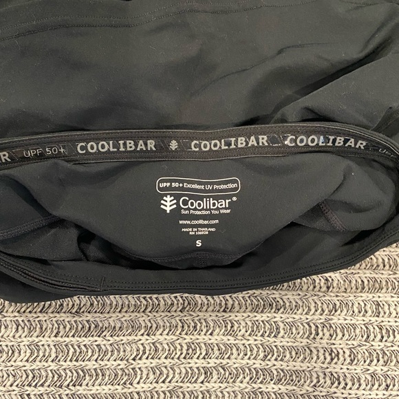 COPY - UPF 50+ Coolibar Shorebreak Skirted Swim Tights - Picture 6 of 6